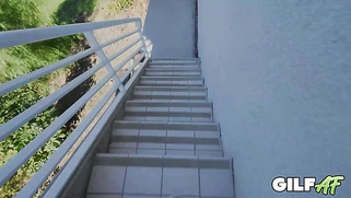 Hot Redhead Granny Ruby Lynnes POV Ball-Sucking Frenzy