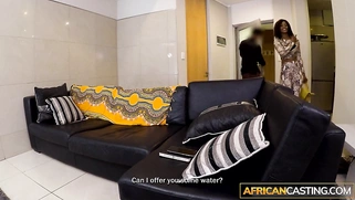 Big Natural Tits Black MILF Strips For Big Cock Casting Agent To Get Booked