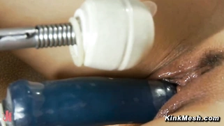 Isis Love DP Fucking Machine Squirting