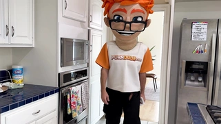 Petite Pornstar Freya Von Doom Masturbates Then Takes My Cumshot Like a House Whore