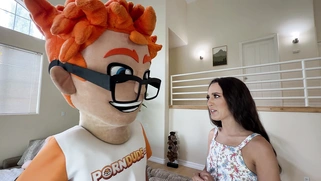 Petite Pornstar Freya Von Doom Masturbates Then Takes My Cumshot Like a House Whore