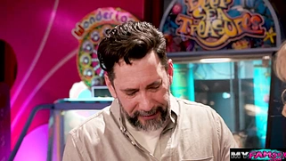 Banging my horny stepdaughter inside arcade house