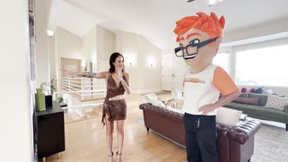 Shaved Brunette Pornstar Izi Blu Took My Big Dick Deep Rubbed Herself Wild & Earned a Thick Facial Reward