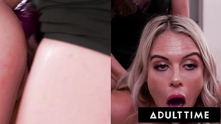 Victoria Voxxx FISTS AND STRAPON fucks a lonely housewife MULTIPLE TIMES! AHEGAO FACE!