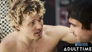 Teen at a pool party Charlotte Sins begs for ROUGH DEEP ANAL and a HUGE CUMSHOT on her holes!