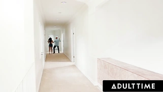 Big-assed nanny Violet Starr wants to get laid before his wife comes home!