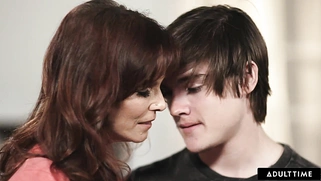 Lonely stepmother Sirena De Mer loves riding her stepson's big dick!