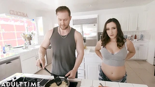 You, your wife and stepbrother from a first-person perspective