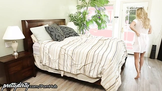 Cute-Perverted unfaithful Brandy loves when members are secretly swapped