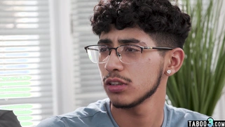 Naughty blonde MILF teaching son in law