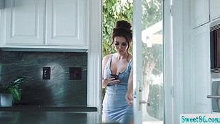 Dripping wet babes enjoy rubbing each others pussy