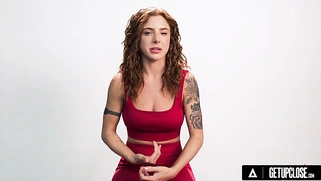 How women experience orgasm with red-haired Lumi Ray with big breasts! SOLO FEMALE MASTURBATION! FULL SCENE