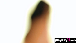 Hot teen Eden Arya shows her sweet pussy