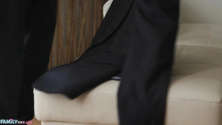 Blonde Stepdaughter Gets Stepdad's Big Cock