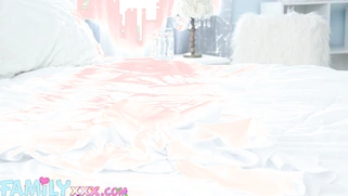 Stepfather fucks his cute stepdaughter Ellie Eilish