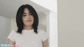 Latina Stepsister Fucks My Big Cock Hard (Vanessa Moon)