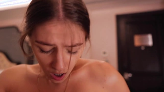 Big tits cute hot babe fuck and facial