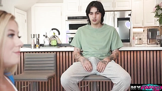 Much better if you squat into this hard dick