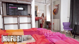 Two Stunning Babes Lilu Moon And Mia Bandini Play With A Sex Toy Together