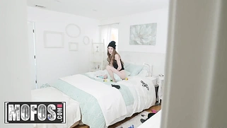 Cute teen Samantha Hayes is every pervert's first-person fantasy