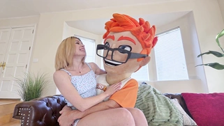 Naked Anna Kovachenko Rides My Big Dick to Creampie in PornDudeCasting!