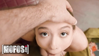 It's Mira Monroe's First Time Trying a Standing 69 with Charles Dera, and She Loves It