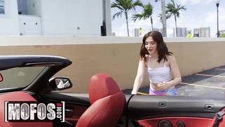 Petite small tit Jane Wilde loves big cock