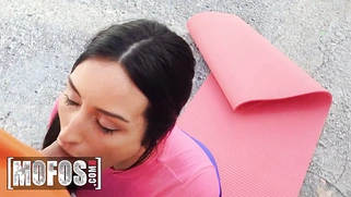 Hardcore Outdoor Fucking at the Dam With Gorgeous Babe Annie Reyes and Jordi Al