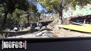 Stranded Teen Hayden Hennessy Sucks Cock for a Ride Home