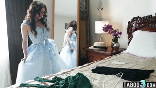 Poor teen Leana Lovings saying thank you