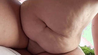 Busty Babe Gets Fucked In Threesome On Vacation Outdoors