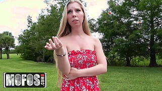 Slutty Roller Girl Macy Marks Gets Fucked POV