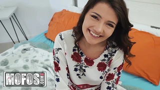 Adria Rae Tries To Be A Nice Girl, But She Can't Hide What A Big Slut She Is