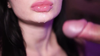 Cum in Mouth and on Lips! Huge Cumshots Compilation! Try Not To Cum
