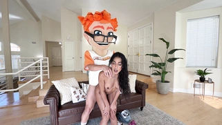 I Let Black Haired Claire Black Stroke and Suck My Big Dick in PornDudeCasting