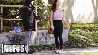 Sexy Tattooed Beauty Melody Fox Sucks Her Sugar Daddy's Cock