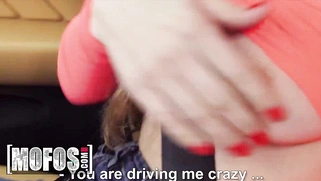 Horny Teen Sabrina Spice Pulls Over for a Cock