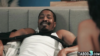 Ebony offers her services to wounded dad