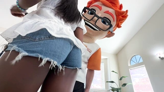 I Fucked Shaved Athletic Ebony Poppy Cox Every Way Then Came on Her Face