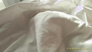 Busty Stepsister With Big Booty Helps Stepbro Cum