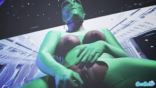 Area 51 Porn: Sex with an Alien Discovered During a Raid