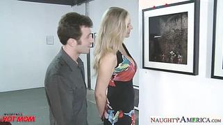 Sexy blonde mom Julia Ann gets fucked—big jugs and all