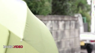 Wild Japanese Makoto Kasai fucked by two males in extreme trio session