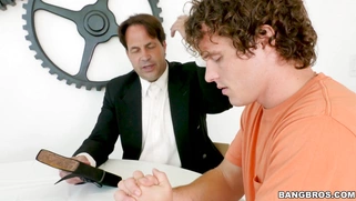 Bailey Brooke seduces her stebro and the preacher is none the wiser