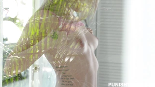 Audrey Royal gets dressed and does not know scary looking guy looks at her