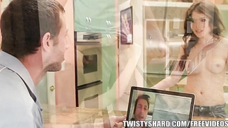 Tiffany Fox Has a beautiful pink pussy