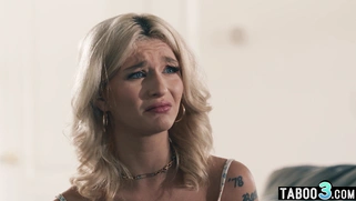 Teen fucked roughly by her BFs perv dad