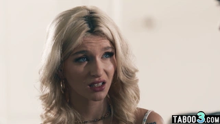 Teen fucked roughly by her BFs perv dad