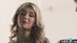 Teen fucked roughly by her BFs perv dad