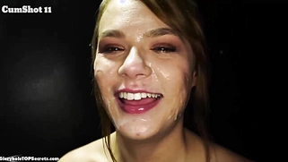 12 gloryhole cumshots in a row? INSANE!